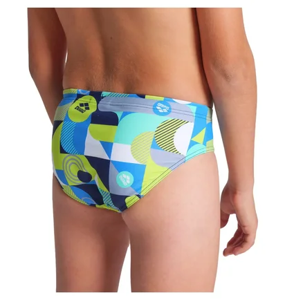 Плавки детские Arena Wallpaper Swim Briefs Multi 009096-750