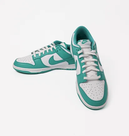 Кросівки чоловічі Nike Dunk Low Retro MenS Shoes White/Turquoise DV0833-101