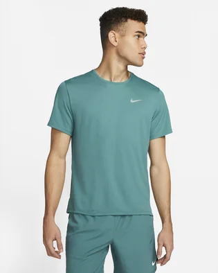 Футболка мужская Nike Dri-Fit Uv Miler Short-Sleeve Running Top Turquoise DV9315-379