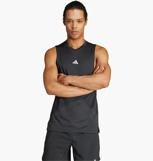 Майка чоловіча Adidas Designed For Training Workout Heat.Rdy Tank Black IS3708