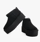 Угги женские UGG Classic Ultra Mini Platform Black 1135092-BLK