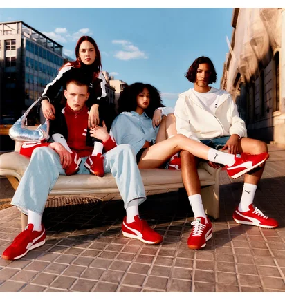 Кросівки унісекс Puma Easy Rider Vintage Sneakers Red 399028-01