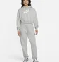 Худи женское Nike Sportswear Club Fleece Crop Hoodie Grey Dq5850-063