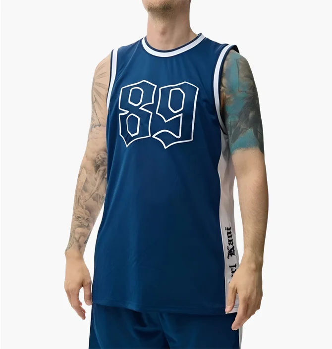 Майка чоловіча Karl Kani Og Block Basketball Blue 6031485