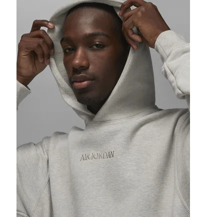 Худі чоловіче Air Jordan Wordmark Fleece Hoodie Grey FJ1966-050