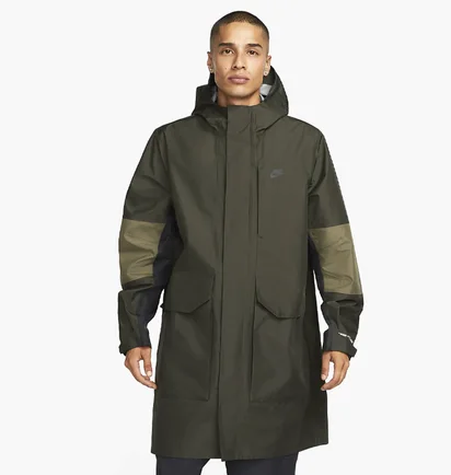 Парка мужская Nike Nsw Sfadv Shell Hd Parka Green Dm5497-355