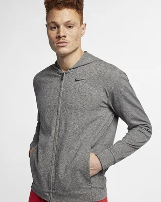 Толстовка мужская Nike M DRY HOODIE FZ HPRDRY LT Grey BQ2864-032