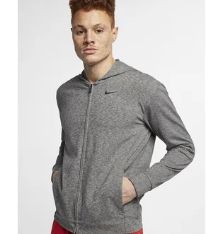 Толстовка чоловіча Nike M DRY HOODIE FZ HPRDRY LT Grey BQ2864-032