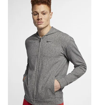 Толстовка мужская Nike M DRY HOODIE FZ HPRDRY LT Grey BQ2864-032