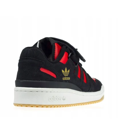 Кроссовки унисекс Adidas Forum Low Black HR1942