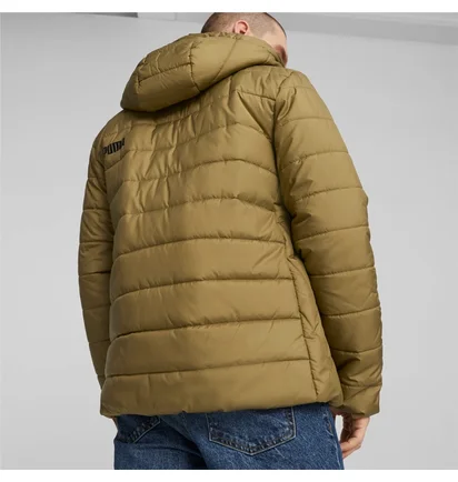 Пуховик мужской Puma Essentials Padded Jacket Olive 848938-93