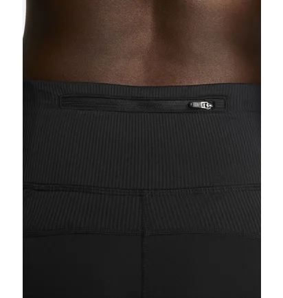 Шорти жіночі Nike Tight Mid-Rise Ribbed-Panel Running Shorts With Pockets Black DX2951-010