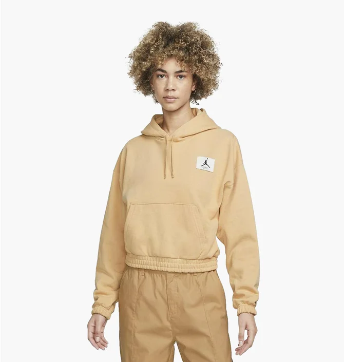 Худи женское Air Jordan Essentials Fleece Hoodie Beige DD6998-268