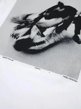 Футболка чоловіча Manto T-Shirt Motion White 3418