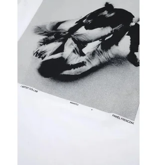 Футболка чоловіча Manto T-Shirt Motion White 3418
