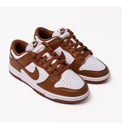 Кросівки унісекс Nike Dunk Low White/Brown IM6572-101