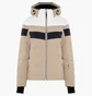 Куртка женская CMP Jacket Zip Hood Mechanical Str Beige 34W4586-A435