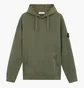 Худи мужское Stone Island Logo Patch Drawstring Olive 811560820-V0059