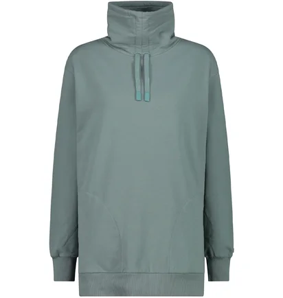 Кофта женская CMP Maxi Sweat Turquoise 33D3406-E386