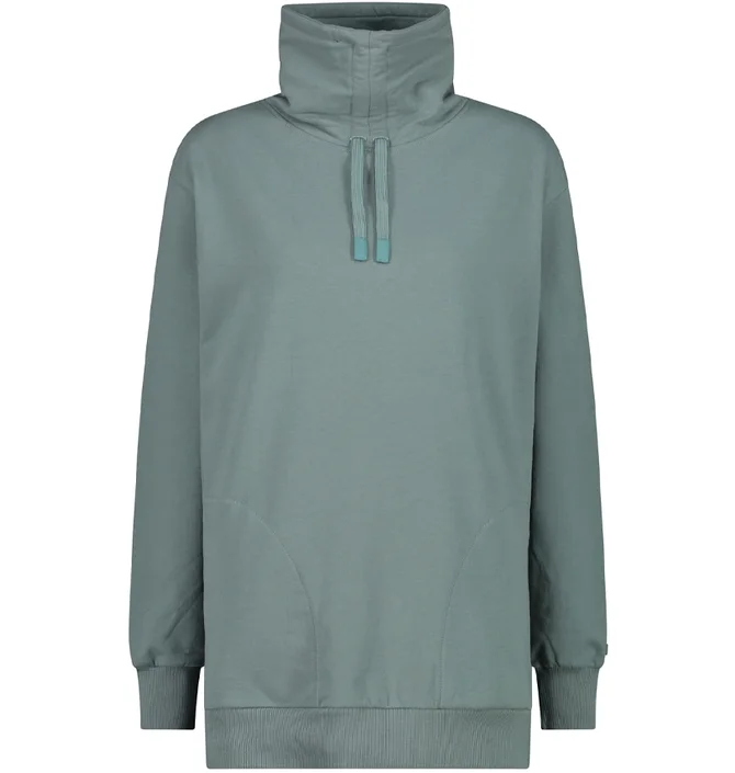Кофта женская CMP Maxi Sweat Turquoise 33D3406-E386