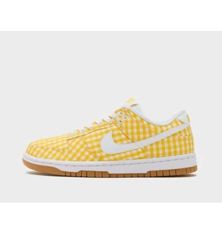 Кроссовки женские Nike Dunk Low Gingham Yellow DZ2777-700