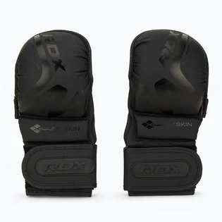 Рукавиці унісекс RDX Grappling Gloves Shooter T-15 Black GSR-T15MB