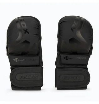 Перчатки унисекс RDX Grappling Gloves Shooter T-15 Black GSR-T15MB
