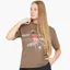 Футболка жіноча Air Jordan Artist Series Tee Brown DX0420-274