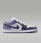 Кроссовки мужские Air Jordan 1 Low Violet/White 553558-145