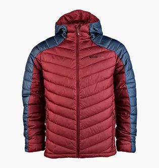 Пуховик чоловічий Columbia Horizon Explorer Hooded Jacket Omni-Heat Red EO0052-664
