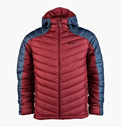 Пуховик мужской Columbia Horizon Explorer Hooded Jacket Omni-Heat Red EO0052-664
