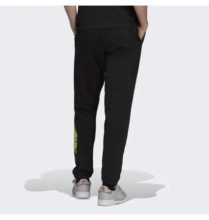 Штаны мужские Adidas Graphics Behind The Trefoil Sweat Black HC7982
