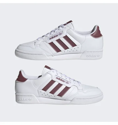 Кросівки чоловічі Adidas Continental 80 Stripes Shoes White GW1706