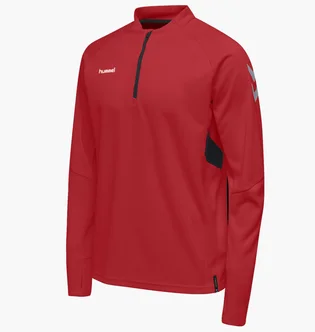 Кофта мужская Hummel Tech Move Half Zip Red 200011-3062