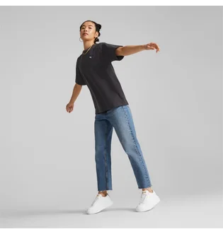 Футболка женская Puma Yona Sunp Mock Neck Tee Black 537977-01