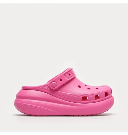 Тапочки женские CROCS Classic Crush Clog Pink 207521-6UB