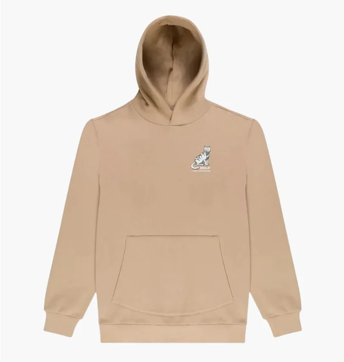 Худи мужское RipNDip Man I Love Felines Beige RNDFAL24140