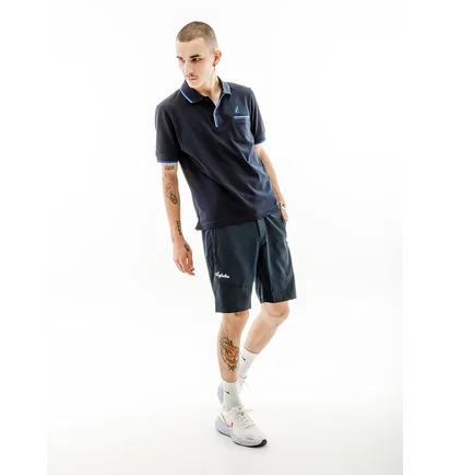 Поло мужское AUSTRALIAN Classy Pique Polo R- Fit Blue LSUPO0008-200A