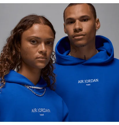 Худи мужское Air Jordan Air Jdn Wm Paris Flc Blue FZ0581-480