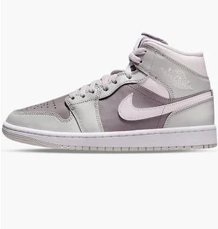 Кроссовки женские Air Jordan 1 Mid Grey/Brown BQ6472-008