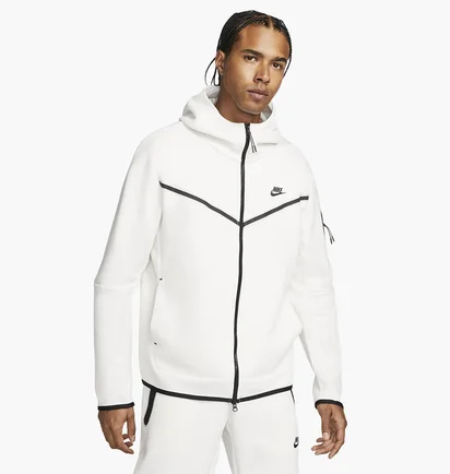 Толстовка мужская Nike Sportswear Tech Fleece White CU4489-030