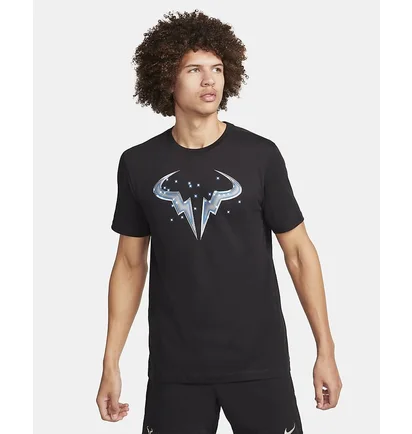 Футболка мужская Nike T-Shirt Court Dri-Fit Rafa Black FQ4938-010