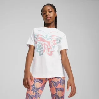 Футболка детская Puma Butterfly Vibe Logo White 629884-02