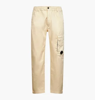 Штани чоловічі C.P. Company Sateen Regular Beige 20CMPA135A005694G