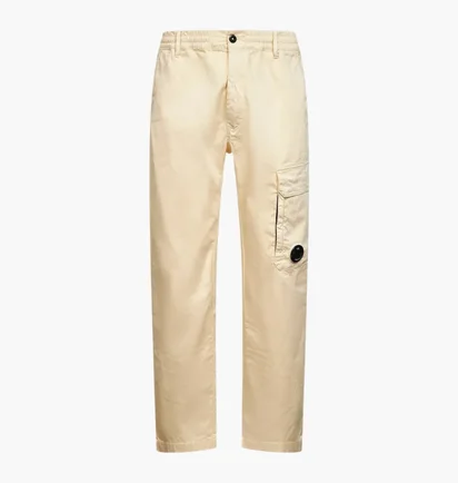 Штани чоловічі C.P. Company Sateen Regular Beige 20CMPA135A005694G