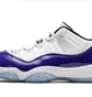Кросівки жіночі Air Jordan 11 Low Wmns White/Violet AH7860-100