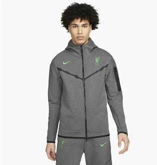 Ветровка мужская Nike Liverpool F.C. Tech Fleece Windrunner Grey DV4825-071