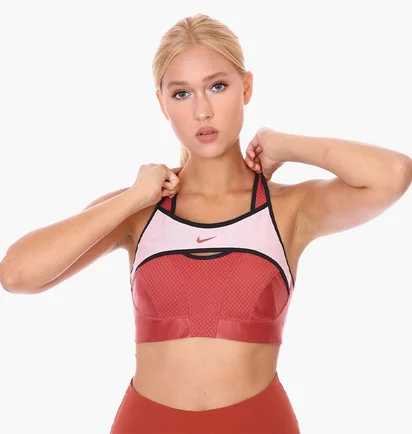 Топ женский Nike Alpha Ultrabreathe Red/White CZ4451-691