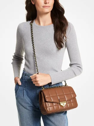 Сумка женская Michael Kors Soho Brown 30T1S1SL7Y-LUGGAGE-39048