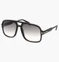 Солнцезащитные очки мужские Tom Ford Falconer Smoke Gradient Navigator Black FT0884-01B-60